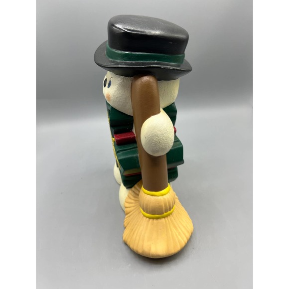 Snowflake Belly Snowman Lighted Snowman with Snowflake Body Waving Snowman - Picture 5 of 9